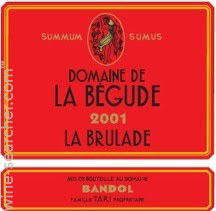 Bandol  La Brûlade