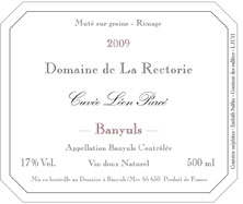 Banyuls La Rectorie (Domaine de) Léon Parcé
