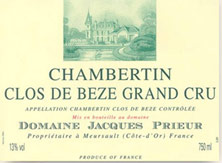 Chambertin Clos de Bèze Grand Cru