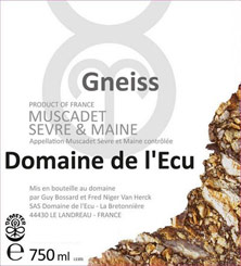 Muscadet-Sèvre-et-Maine  Expression de Gneiss