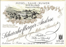 Riesling  Scharzhofberger Auslese