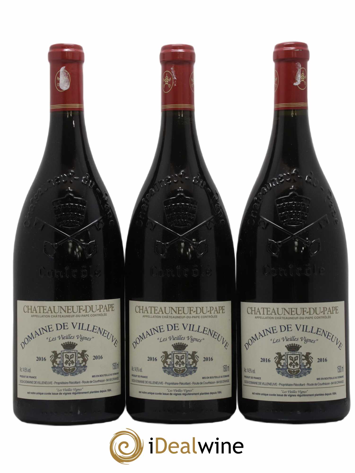 Acheter Châteauneuf du Pape Vieilles Vignes Domaine de Villeneuve 2016