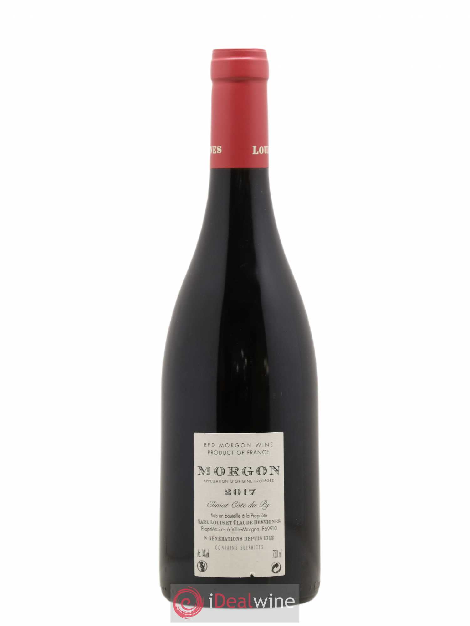 Buy Morgon Côte du Py Louis Claude Desvignes no reserve 2017 lot 304