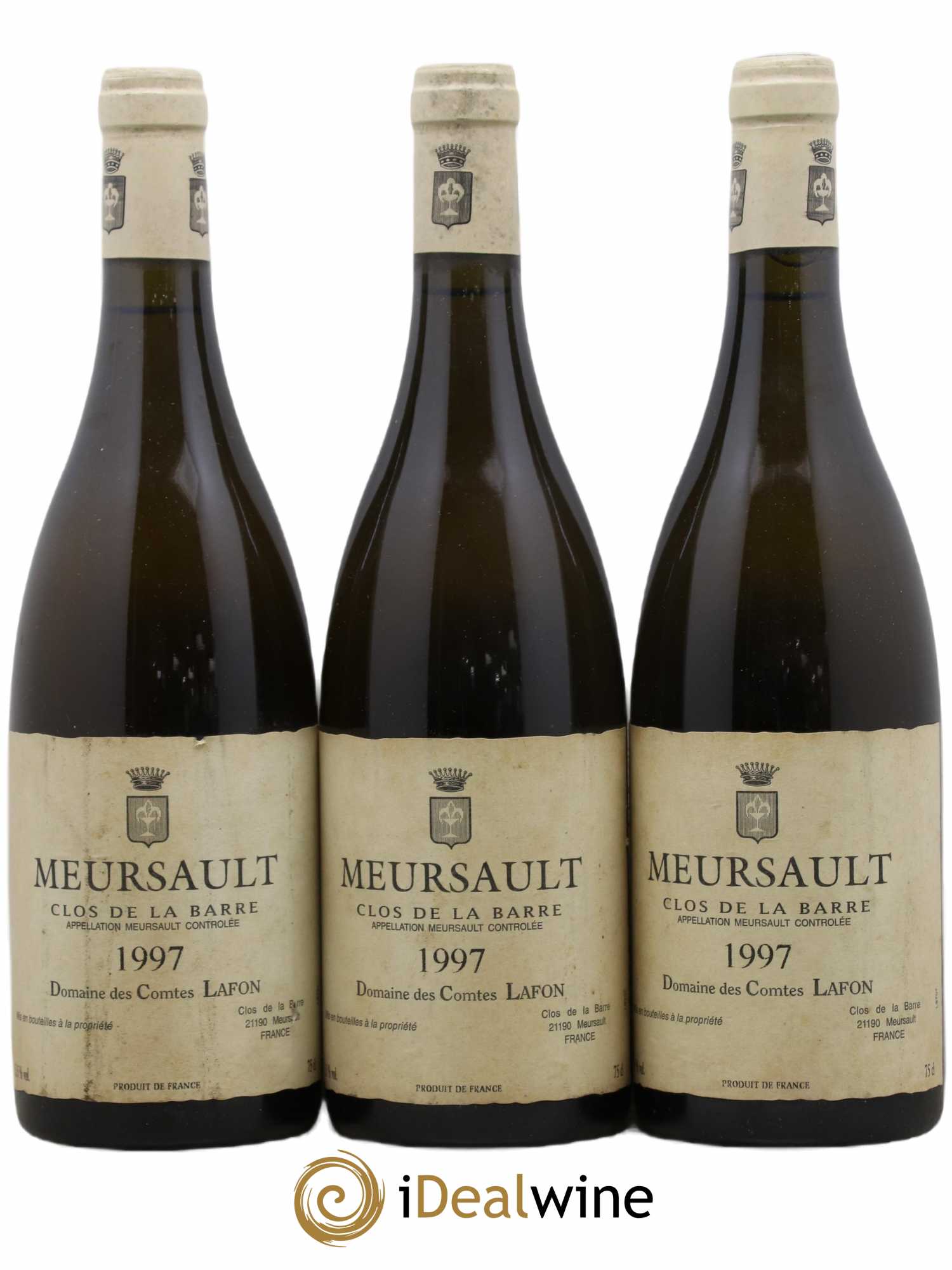 Acheter Meursault Clos De La Barre Comtes Lafon Domaine Des 1997 Lot