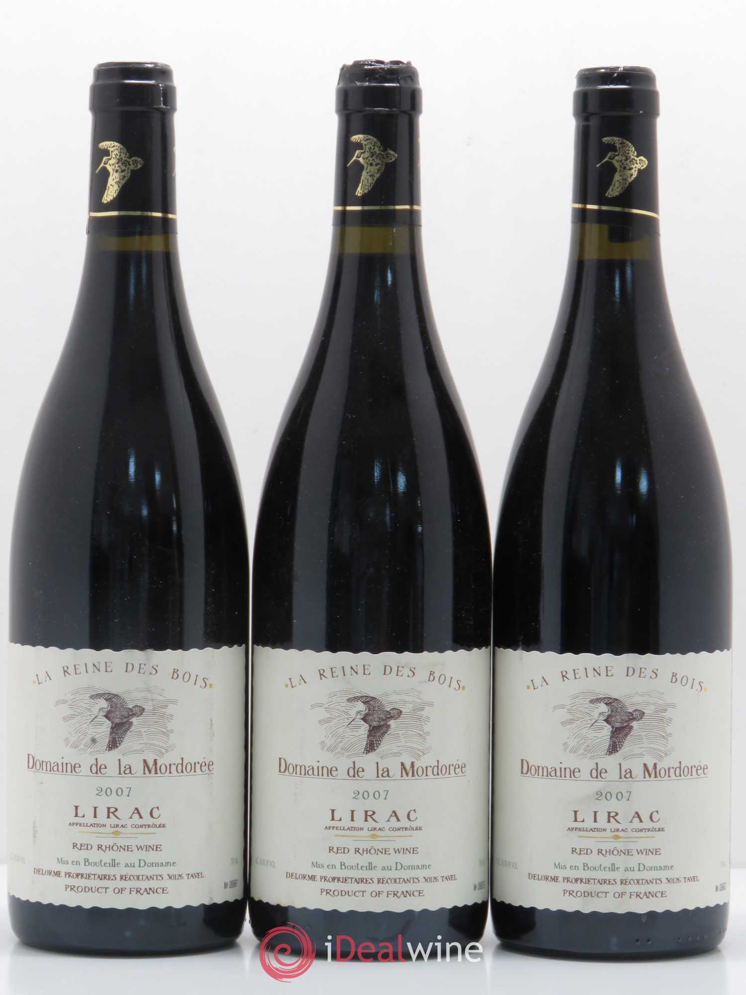 Acheter Lirac Cuvée Reine des Bois 2007 lot 8161