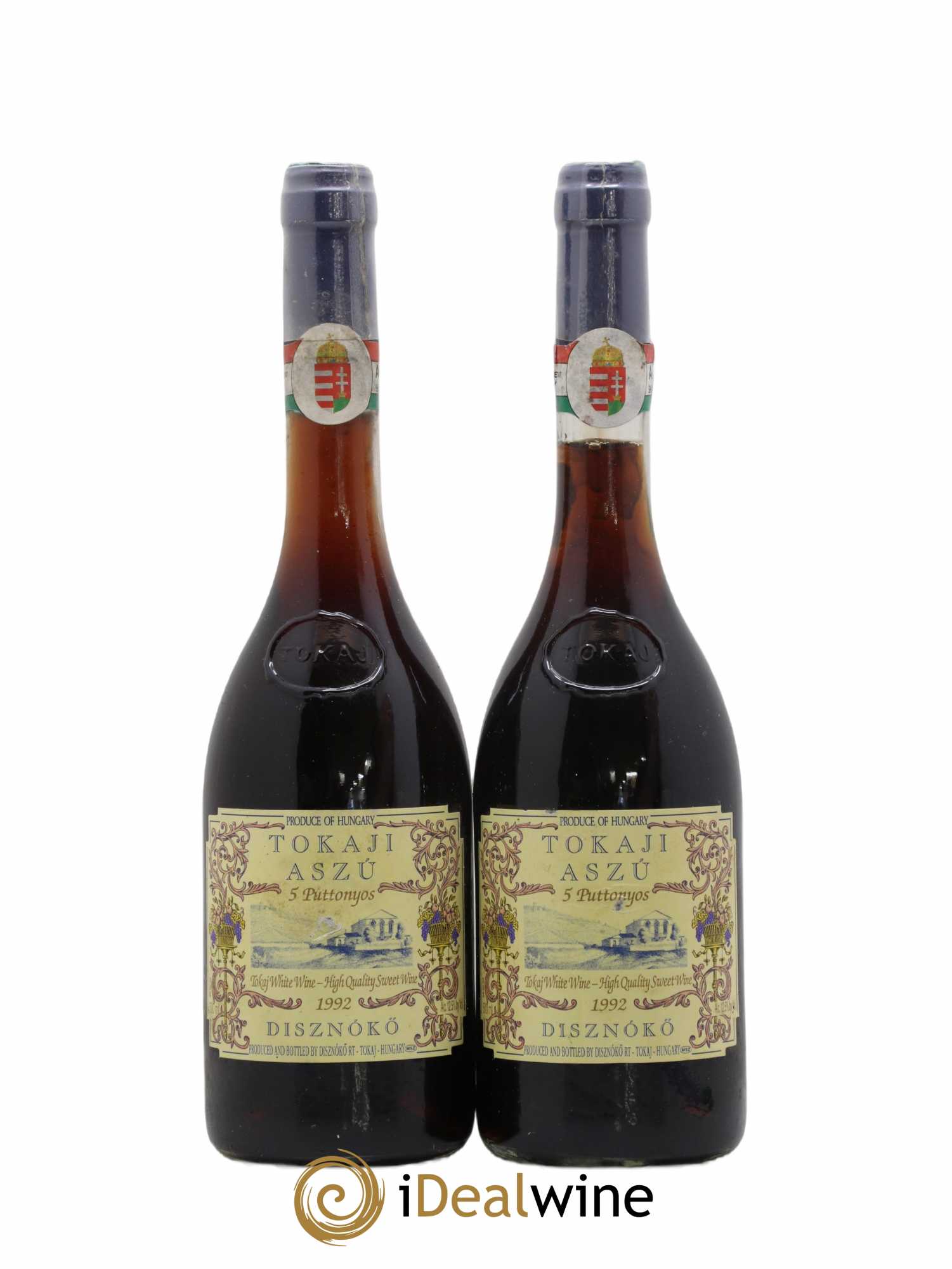 Acheter Tokaji Aszu 5 Puttonyos Disznoko Domaine 50cl 1992 Lot 5033