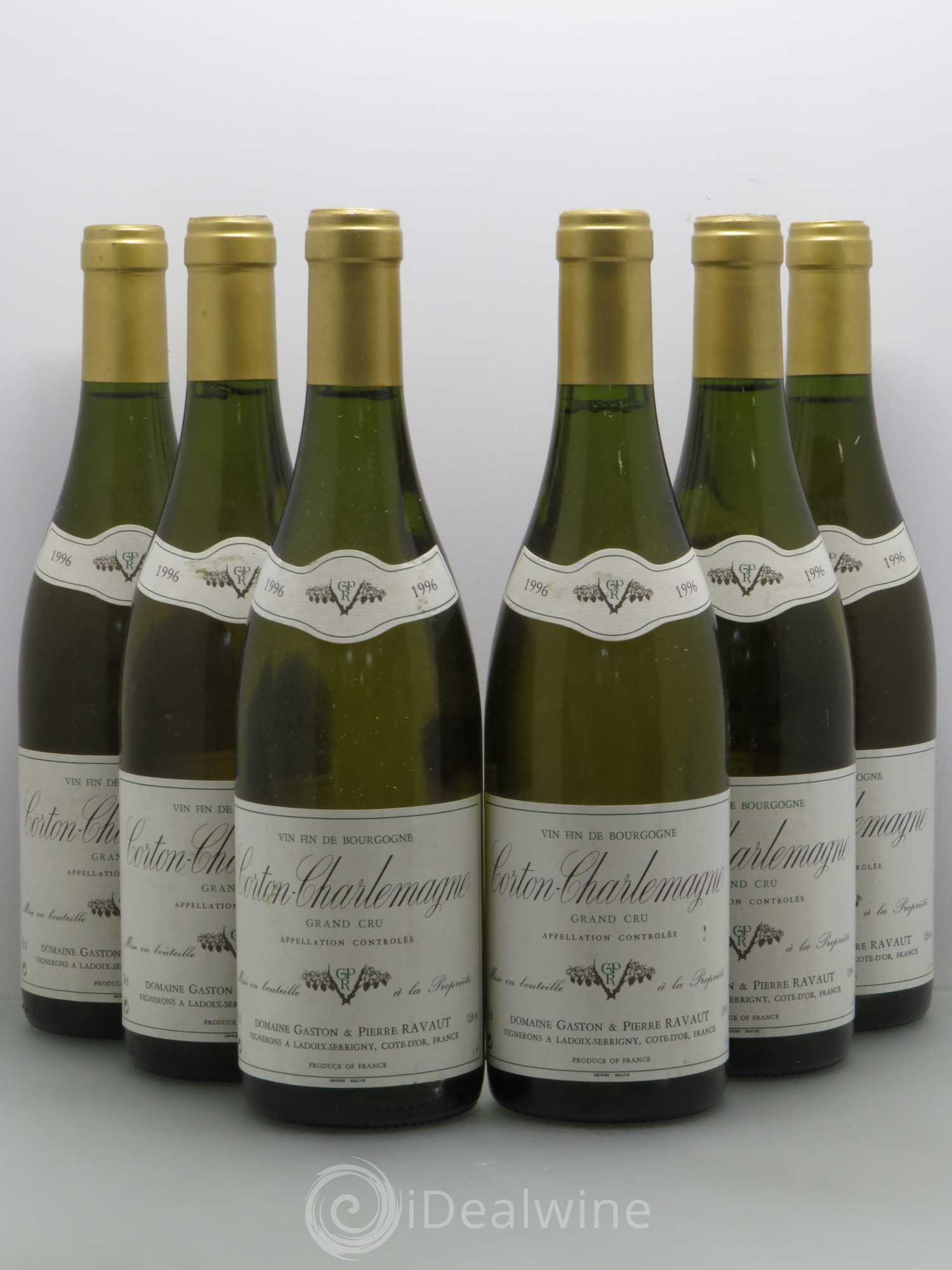 Acheter Corton Charlemagne Grand Cru Gaston Et Pierre Ravaut Lot