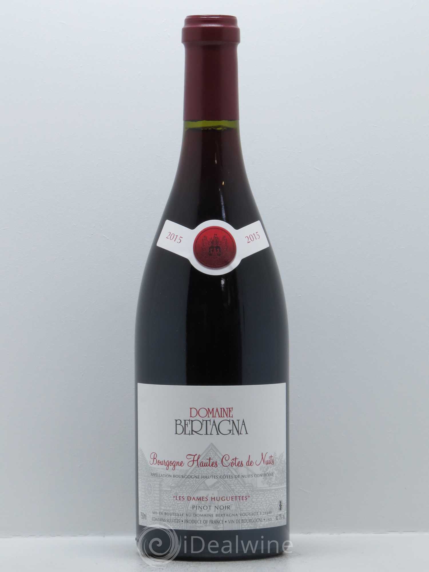 Acheter Hautes Côtes de Nuits Les Dames Huguettes Bertagna 2015 lot 5174