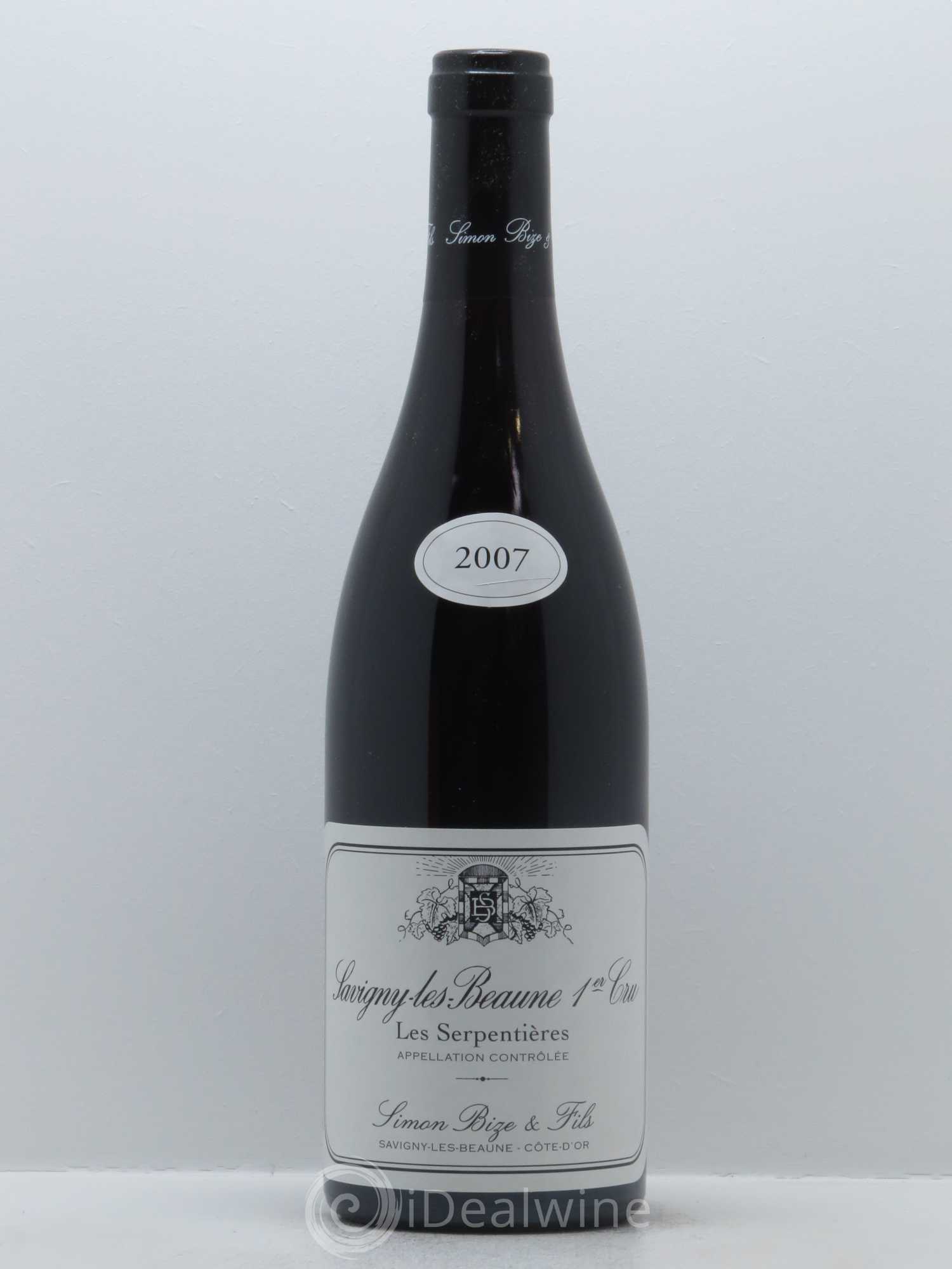 Acheter Savigny lès Beaune 1er Cru Les Serpentières Simon Bize Fils