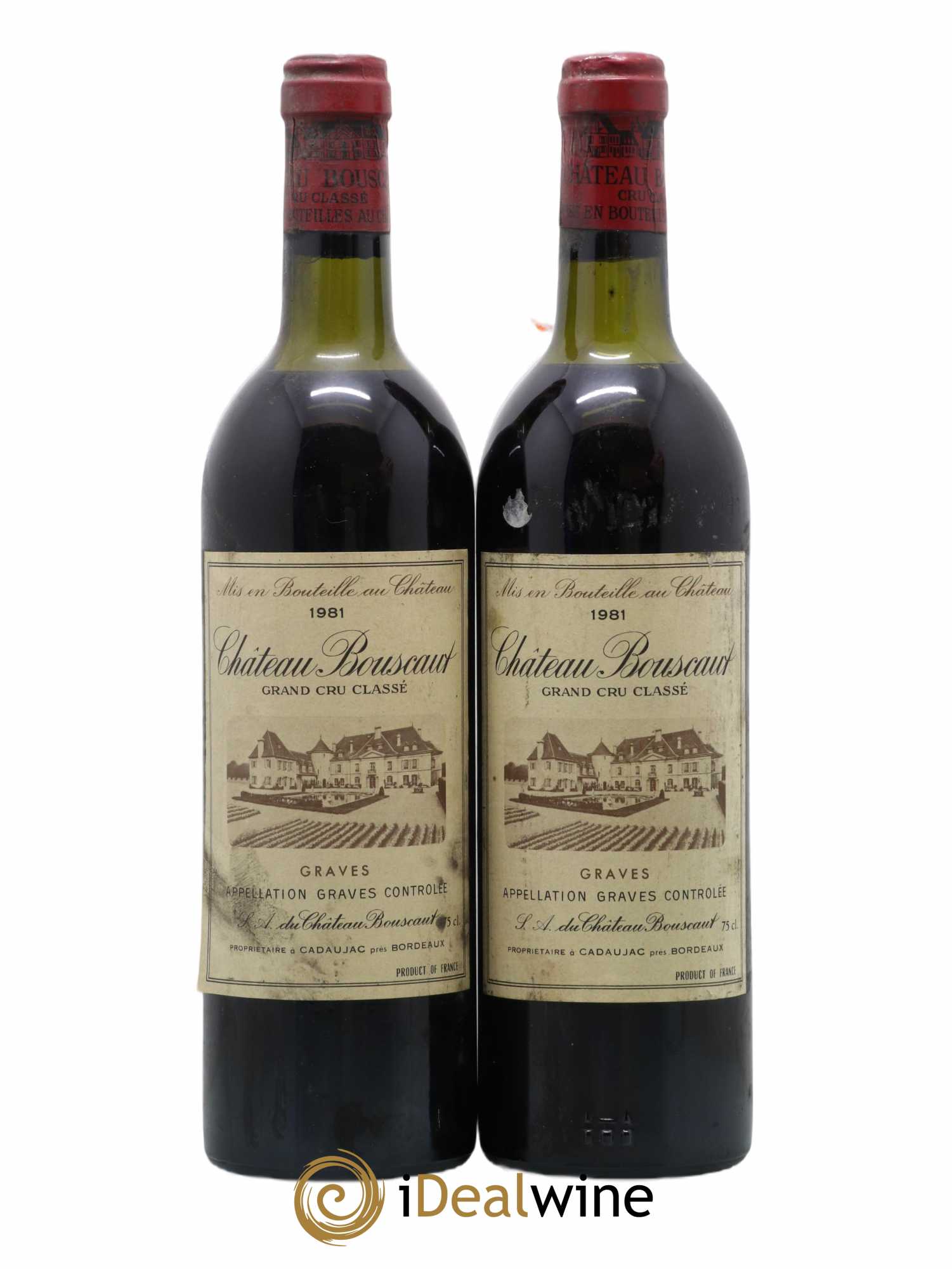 Acheter Château Bouscaut Cru Classé de Graves 1981 lot 6911