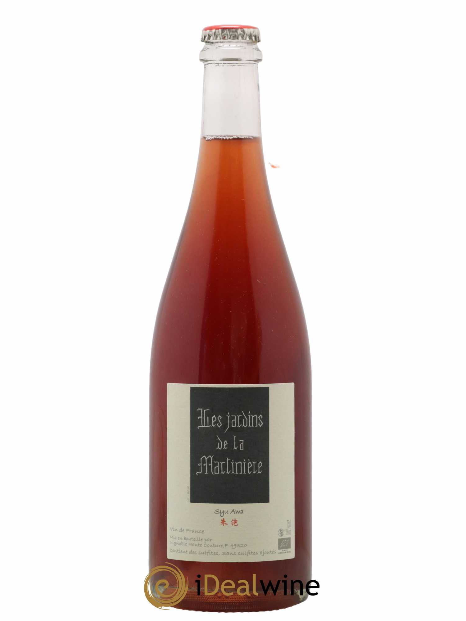 Acheter Vin de France Syu Awa Les Jardins de la Martinière 2018 lot 562