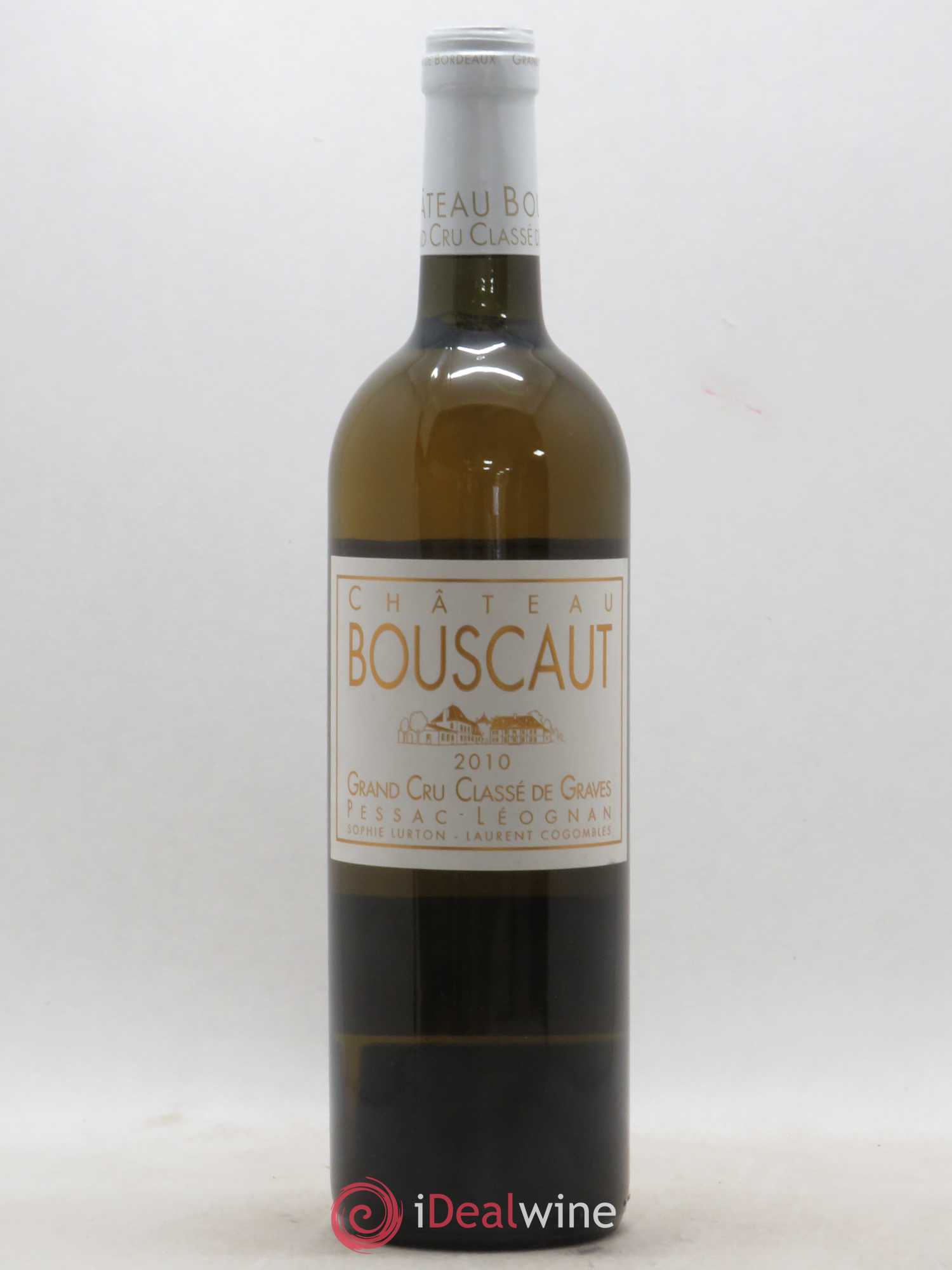 Acheter Château Bouscaut Cru Classé de Graves 2010 lot 9001