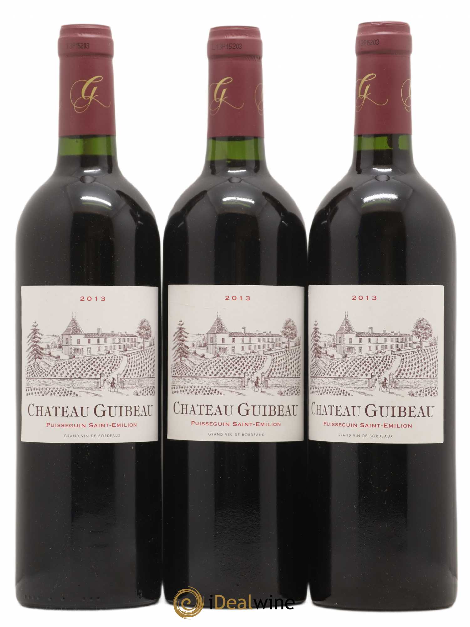 Buy Puisseguin Saint Emilion Château Guibeau 2013 lot 7383