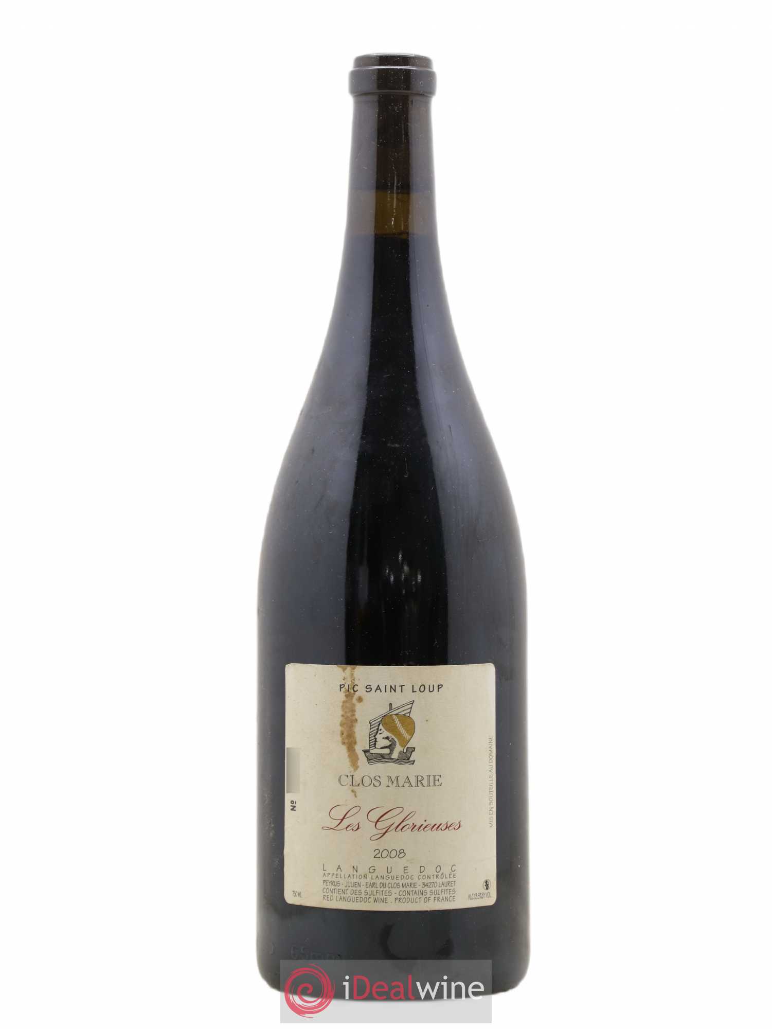 Acheter Coteaux Du Languedoc Pic Saint Loup Clos Marie Les Glorieuses