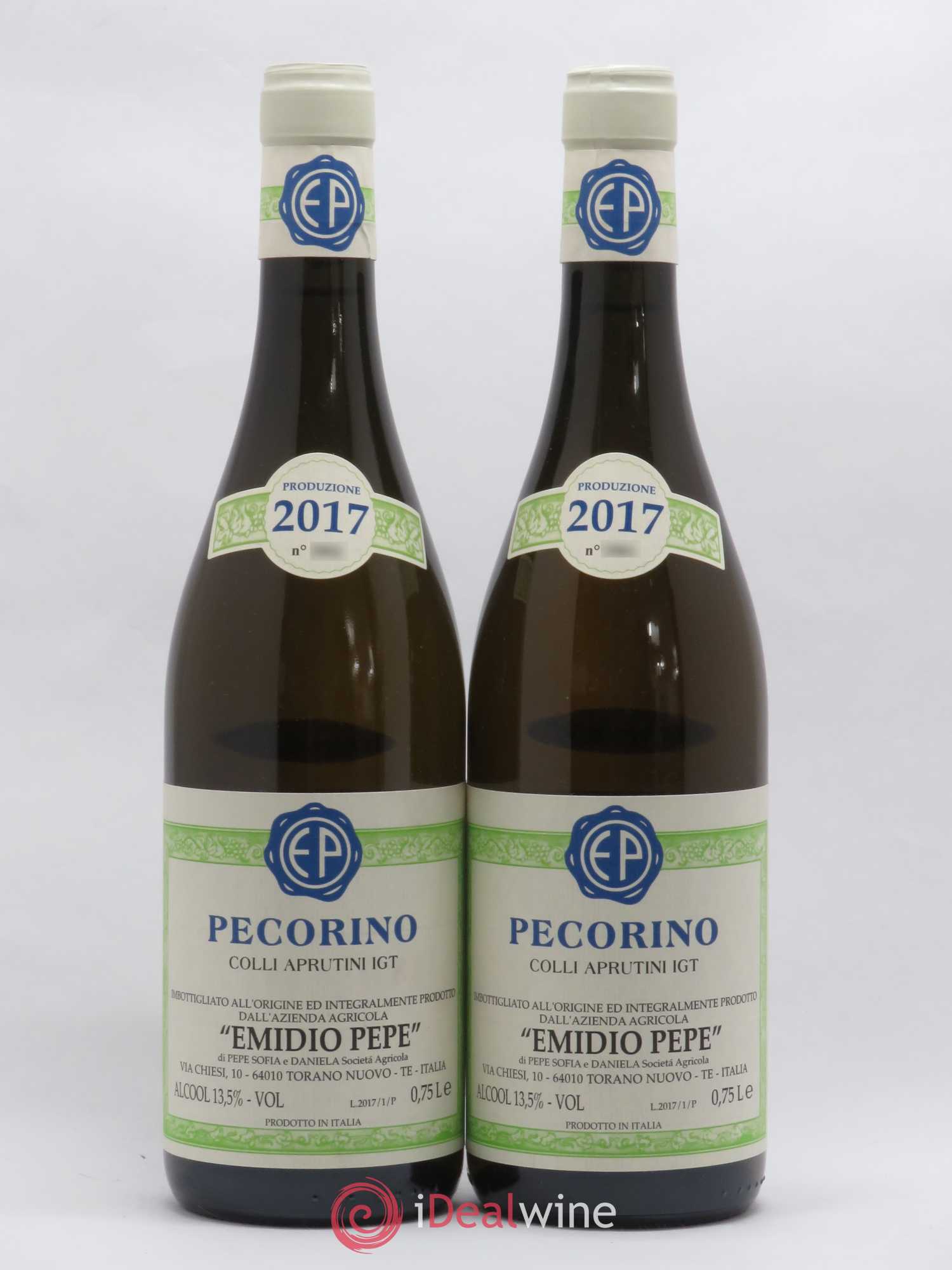 Buy Colli Aprutini IGT Pecorino Emidio Pepe 2017 Lot 5645