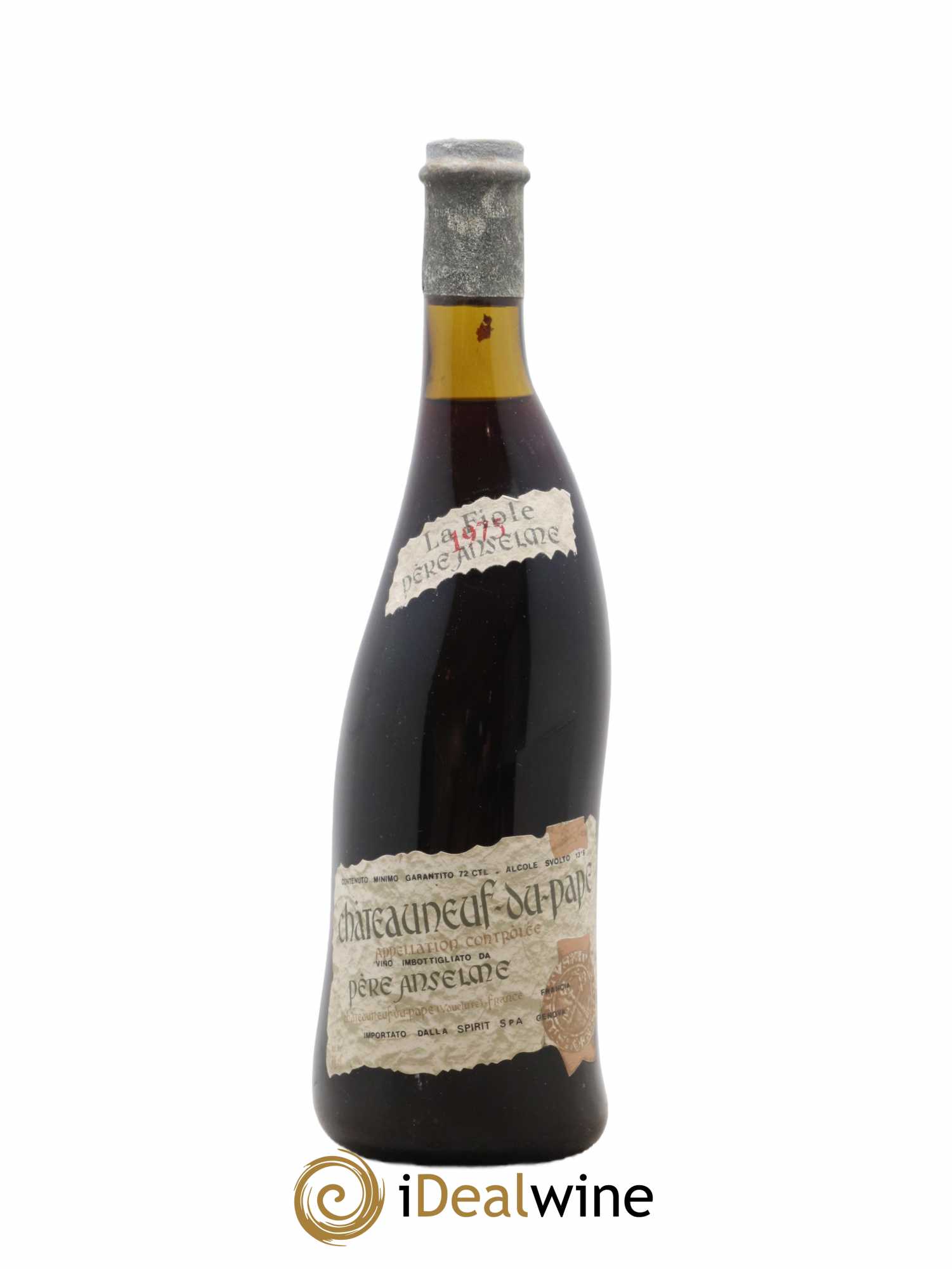 Acheter Châteauneuf du Pape La Fiole Pere Anselme 1975 lot 4808