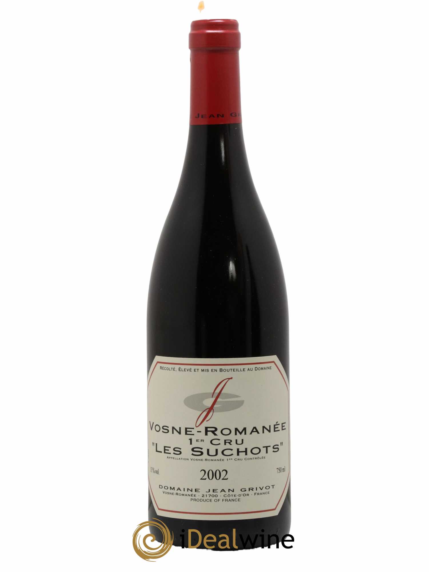 Buy Vosne Romanée 1er Cru Les Suchots Jean Grivot 2002 lot 3425