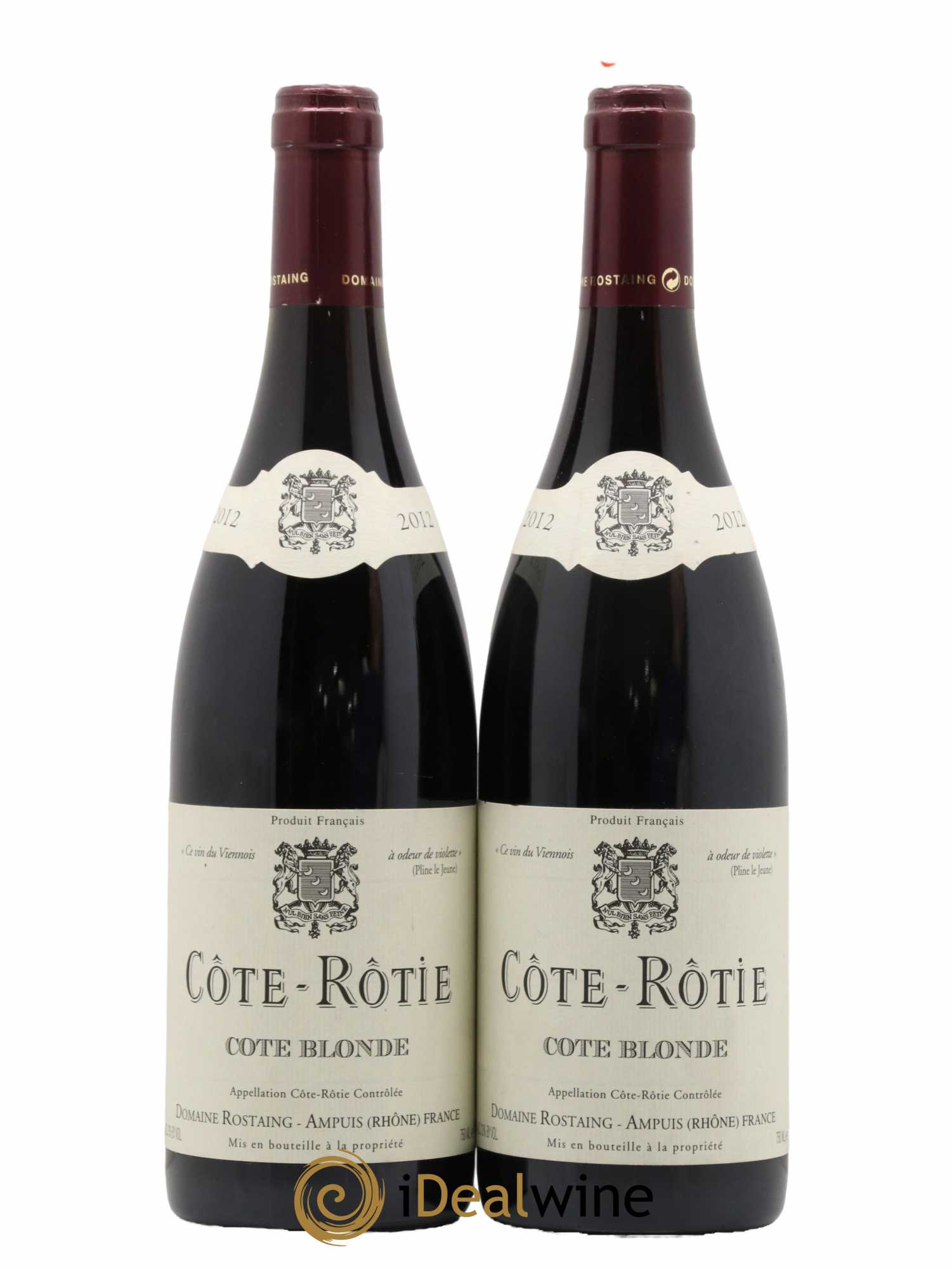 Acheter Côte Rôtie Côte Blonde René Rostaing 2012 lot 6627