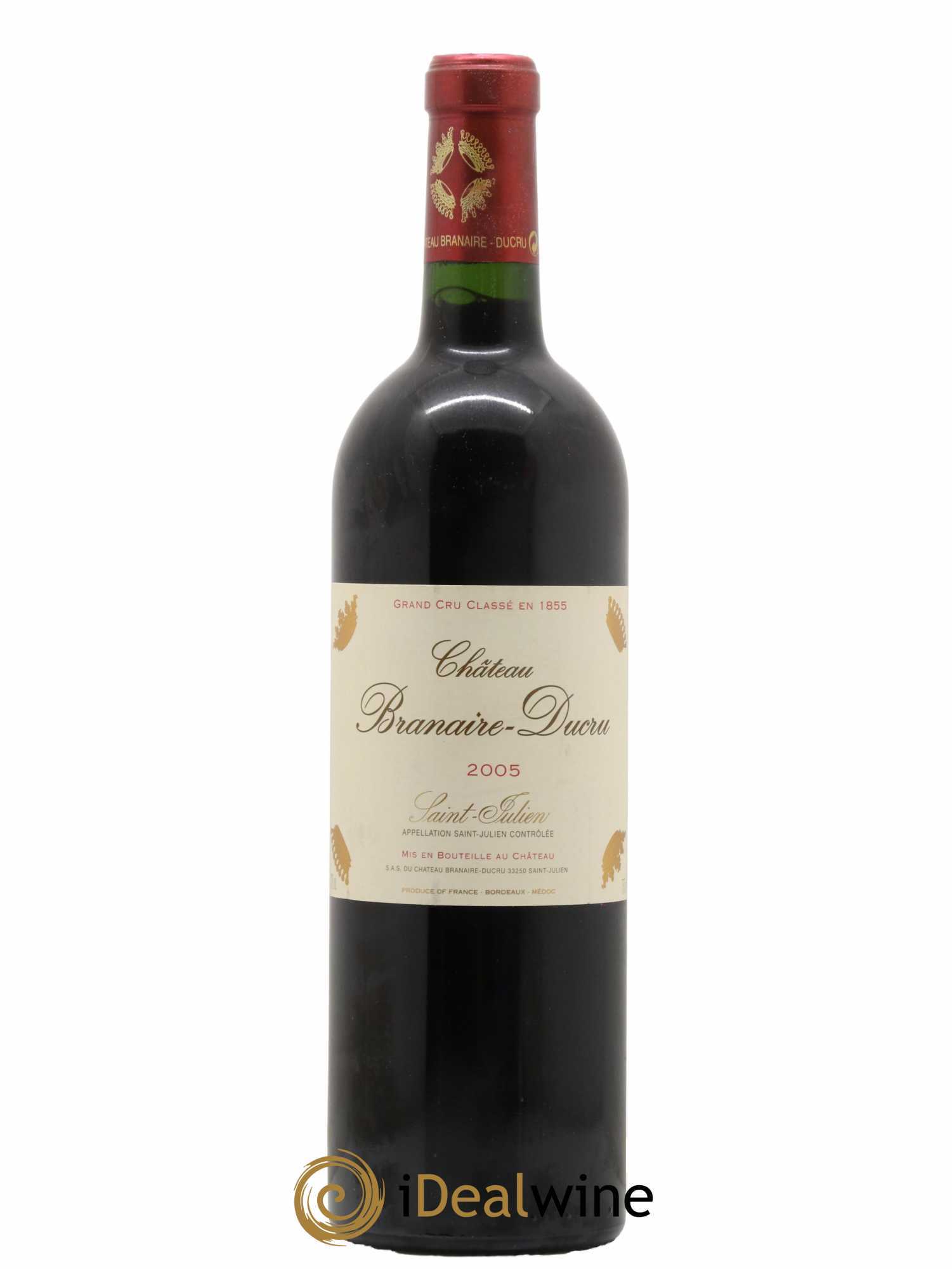 Acheter Château Branaire Ducru 4ème Grand Cru Classé 2005 lot 8417