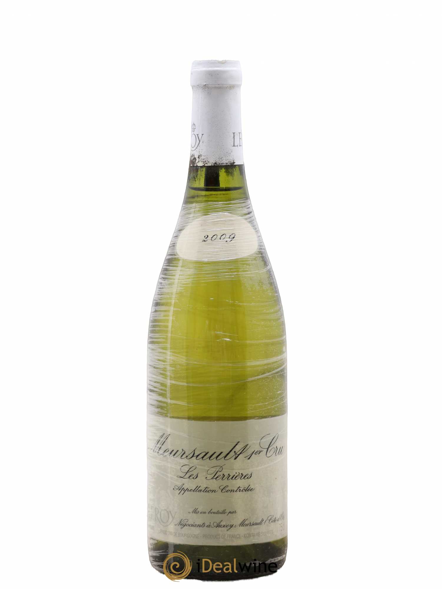 Buy Meursault 1er Cru Perrières Leroy SA 2009 lot 3208