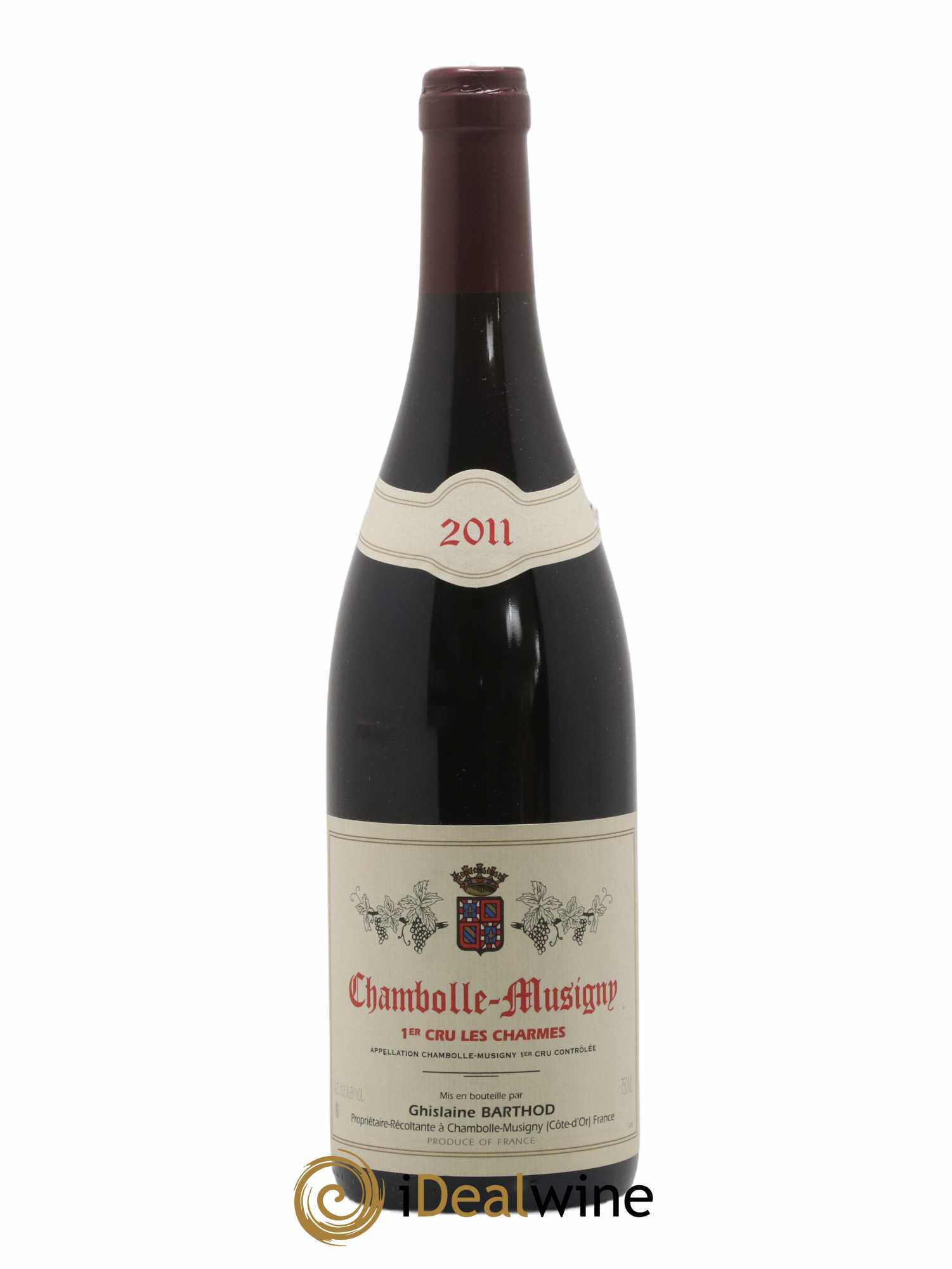 Acheter Chambolle Musigny 1er Cru Les Charmes Ghislaine Barthod 2011