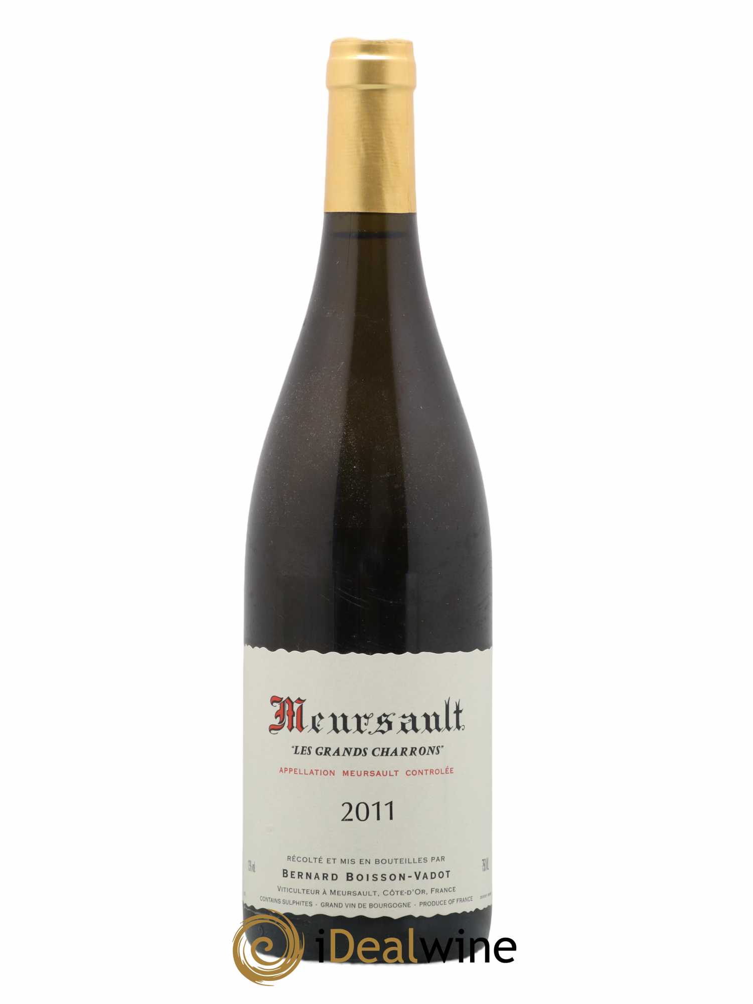 Buy Meursault Les Grands Charrons Boisson Vadot Domaine 2011 Lot 2249