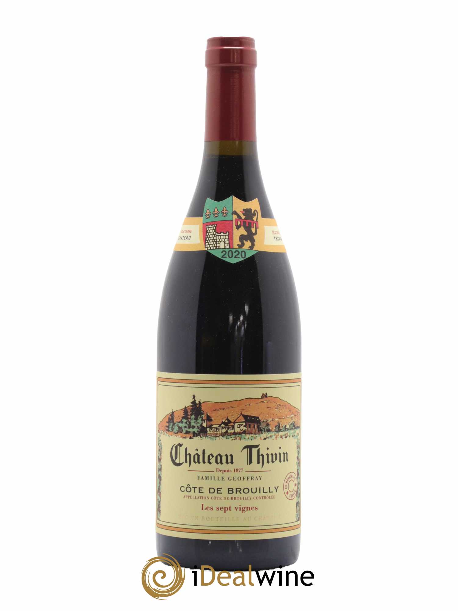 Buy Côte de Brouilly Les 7 Vignes Château Thivin 2020 lot 142