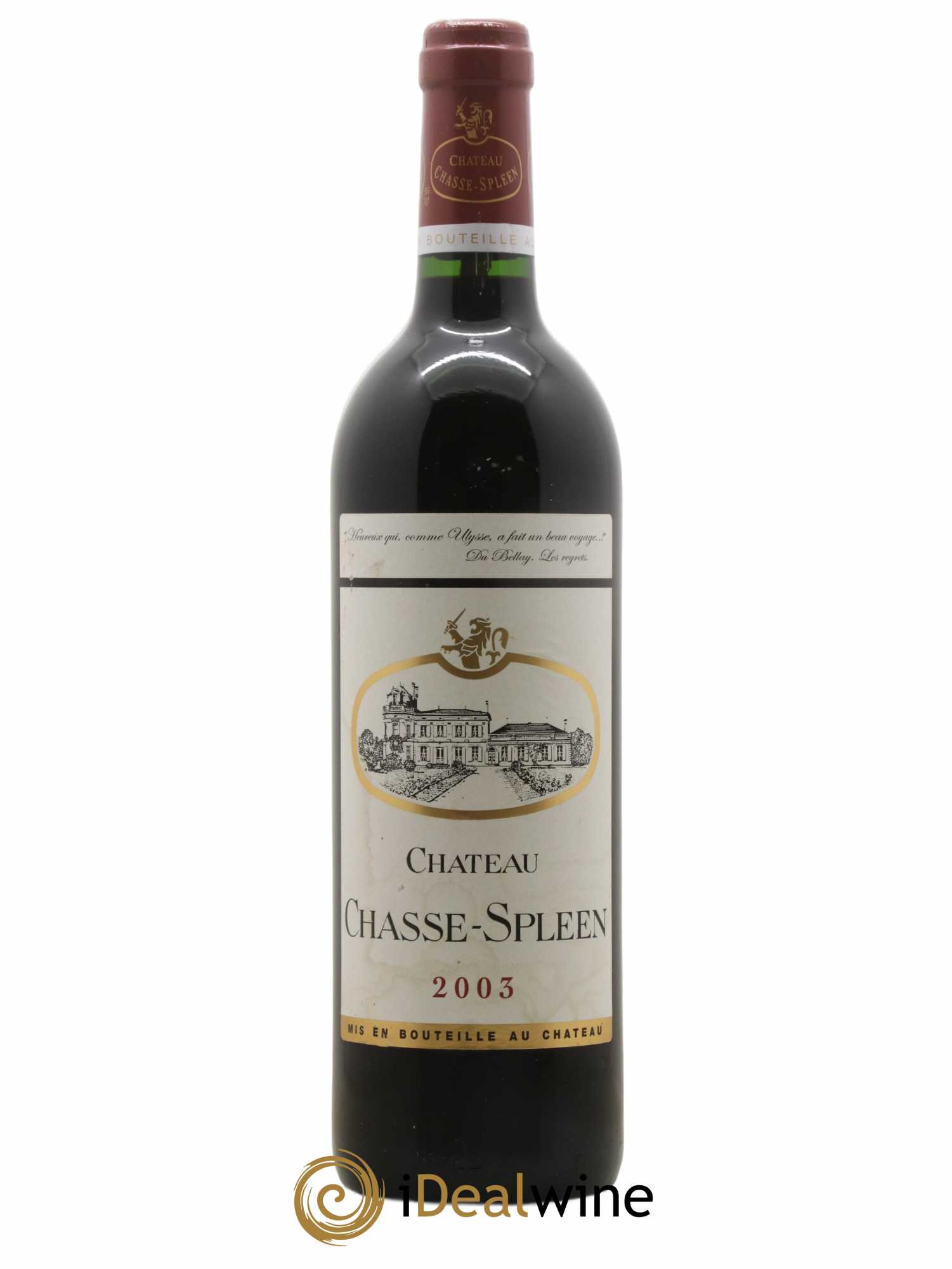 Acheter Château Chasse Spleen 2003 lot 8137