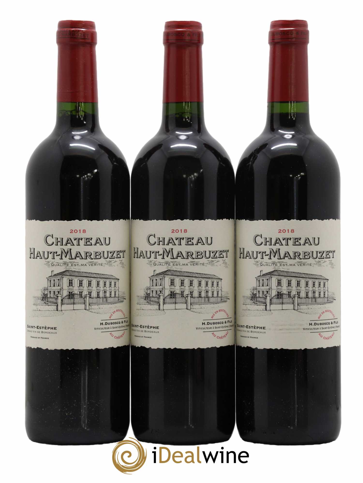 Acheter Château Haut Marbuzet 2018 lot 8976