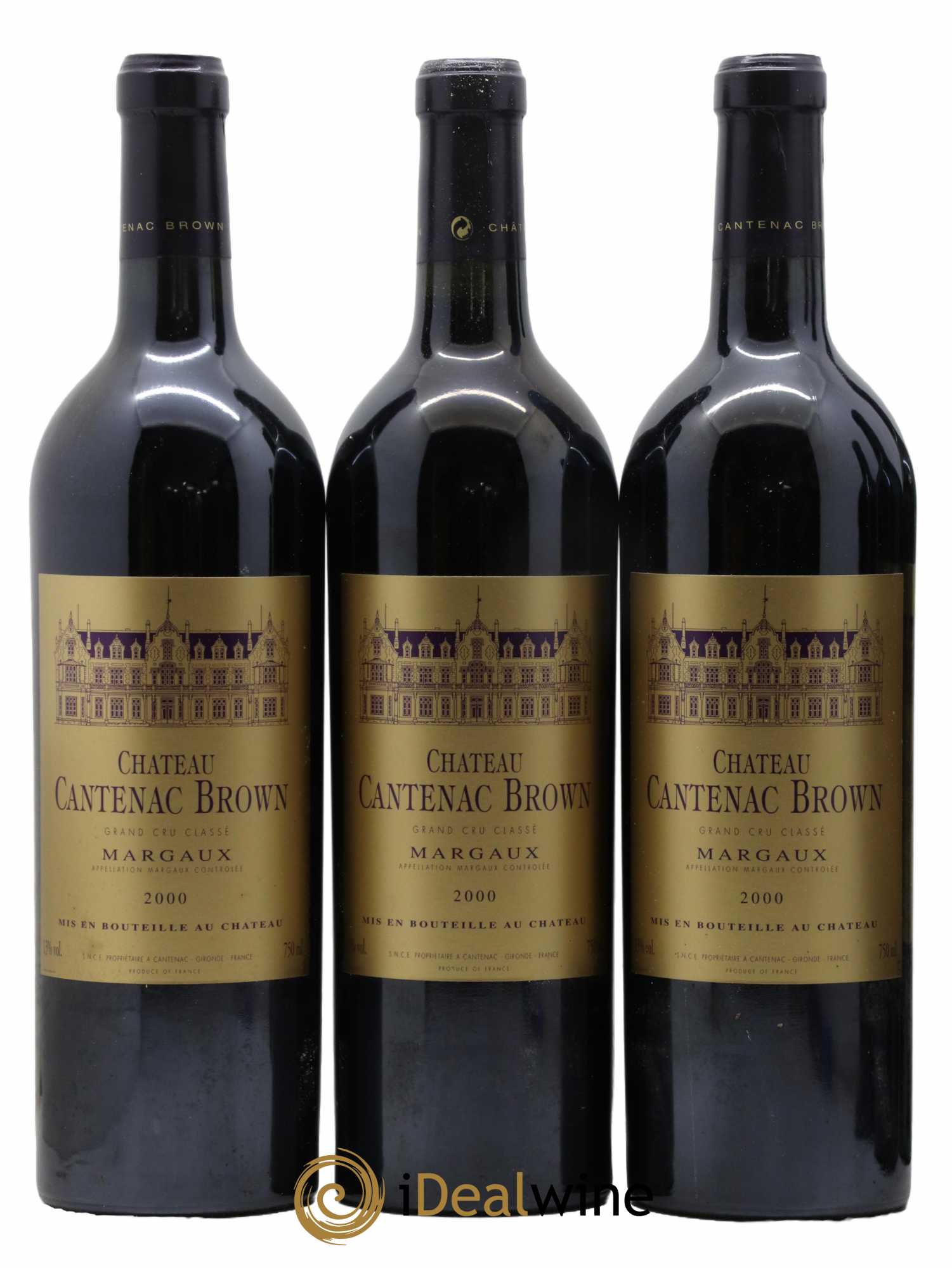 Acheter Château Cantenac Brown 3ème Grand Cru Classé 2000 lot 7513