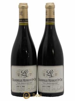 Chambolle-Musigny 1er Cru Les Amoureuses Lucien Le Moine  2004 - Lot of 2 Bottles