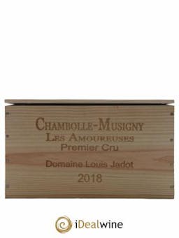 Chambolle-Musigny 1er Cru Les Amoureuses Domaine Louis Jadot 2018 - Lot de 6 Bottles