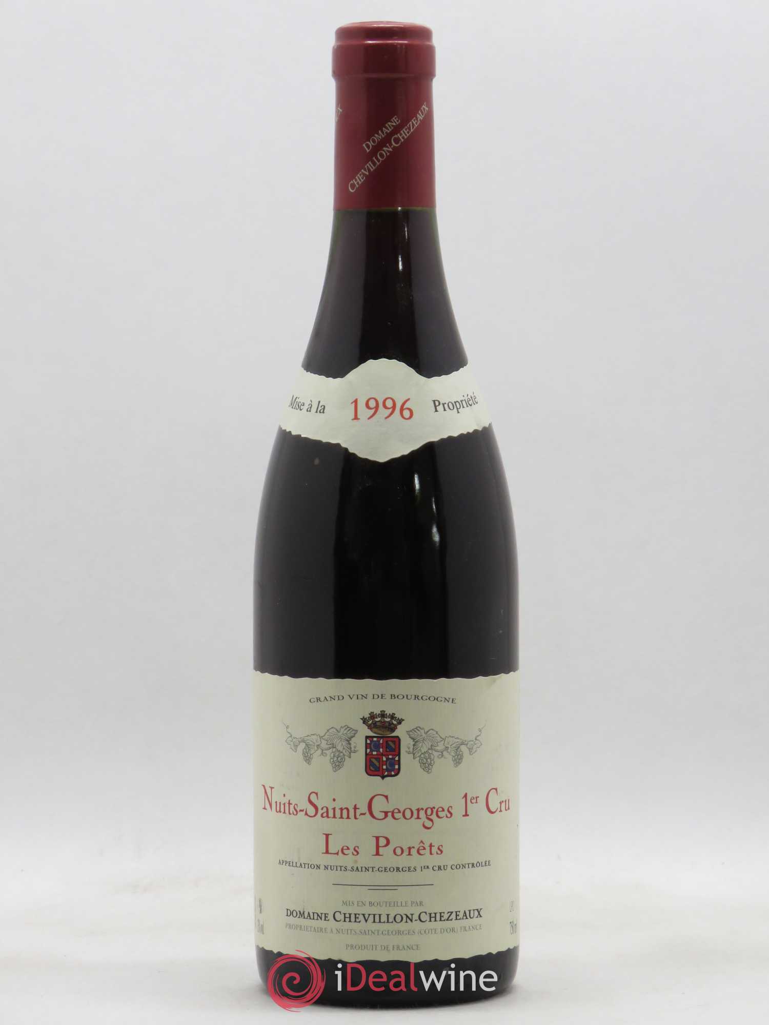 Acheter Nuits Saint Georges 1er Cru Les Porets Domaine Chevillon