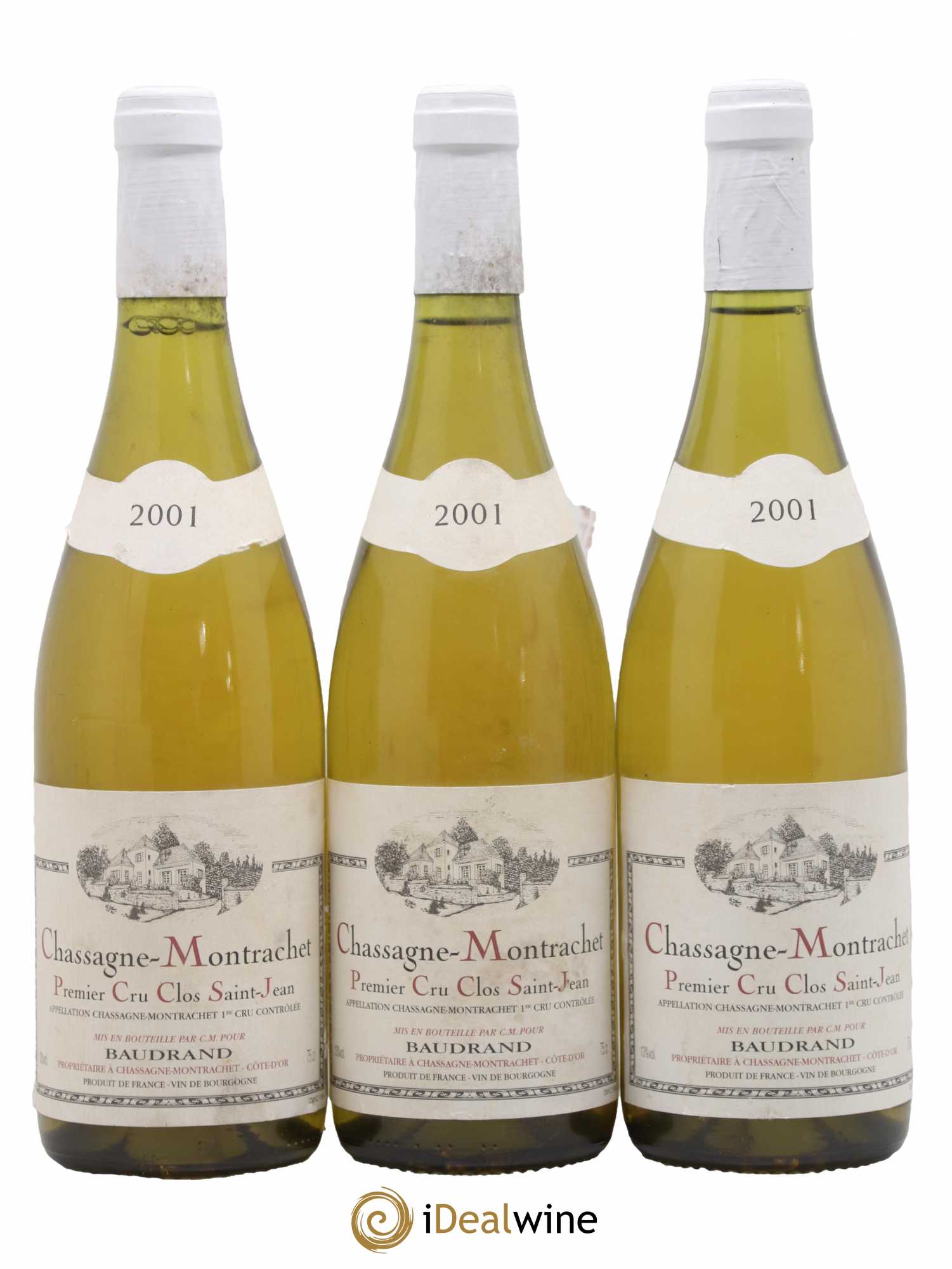 Acheter Chassagne Montrachet 1er Cru Clos Saint Jean Baudrand 2001 Lot