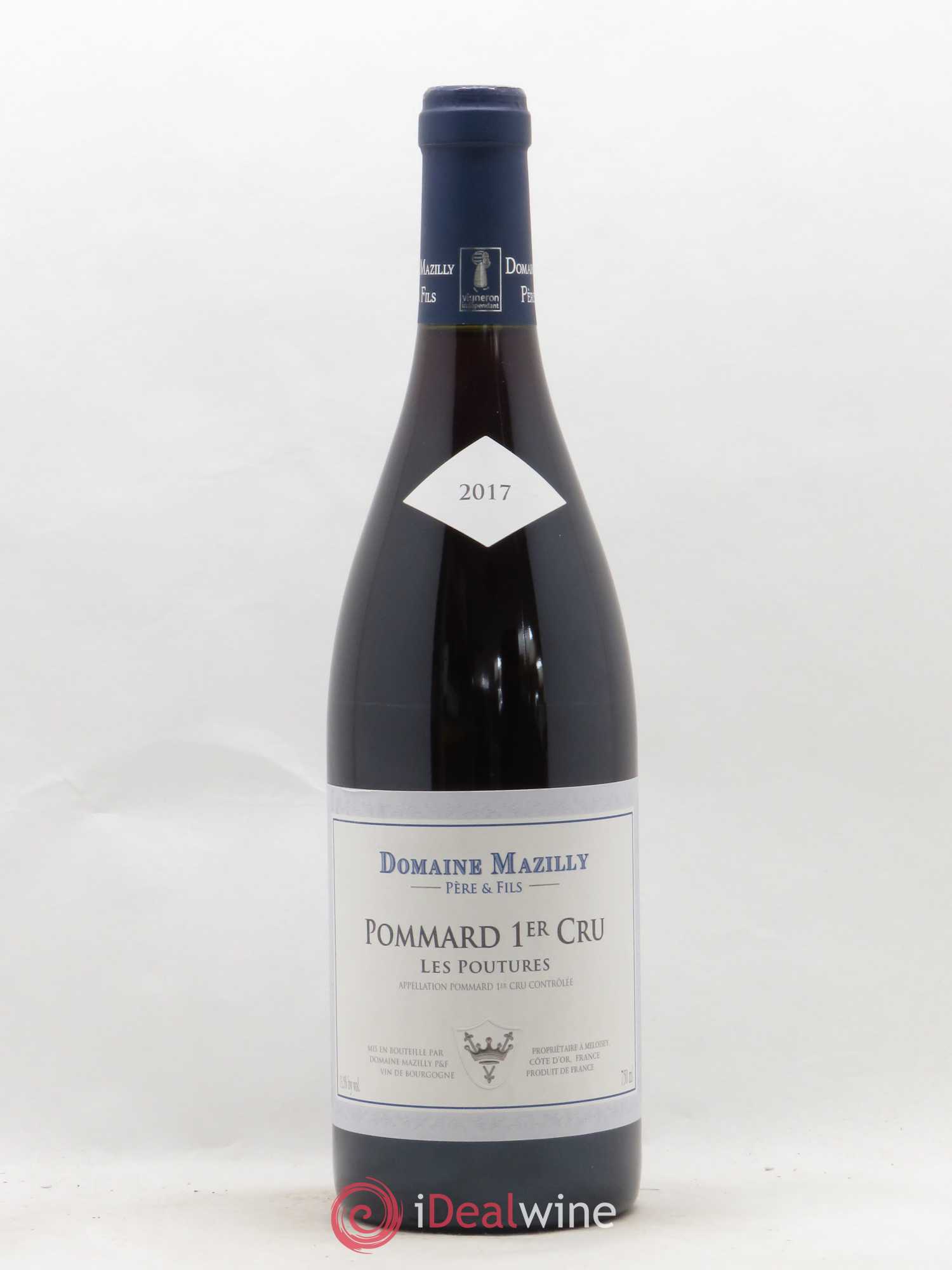 Acheter Pommard Er Cru Les Poutures Domaine Mazilly Pere Fils