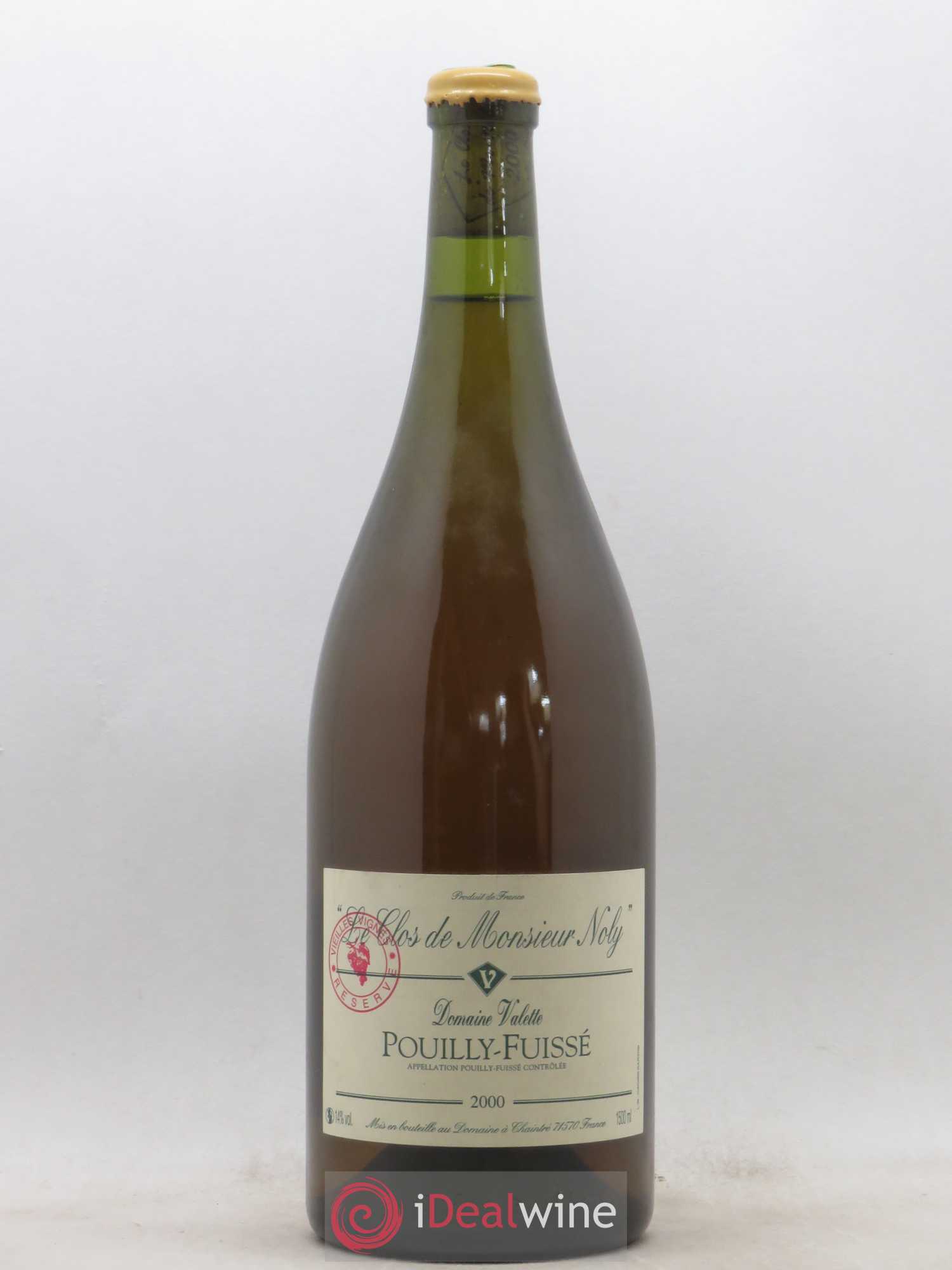 Acheter Pouilly Fuissé Clos de Monsieur Noly Vieilles Vignes Valette