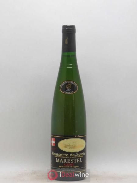 Acheter Vin De Savoie Roussette Marestel Altesse Dupasquier 2004 Lot