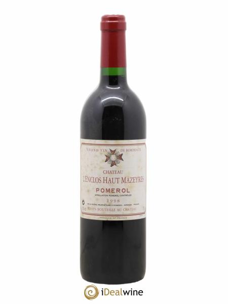 Acheter Château l Enclos Haut Mazeyres 1998 lot B2232652 7653