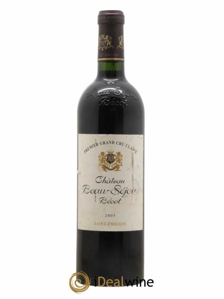 Acheter Château Beau Séjour Bécot 1er Grand Cru Classé B 2005 lot