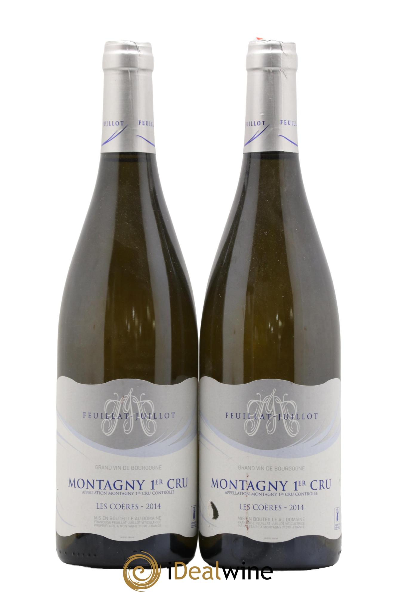 Acheter Montagny 1er Cru Les Coères Feuillat Juillot 2014 lot 2451080