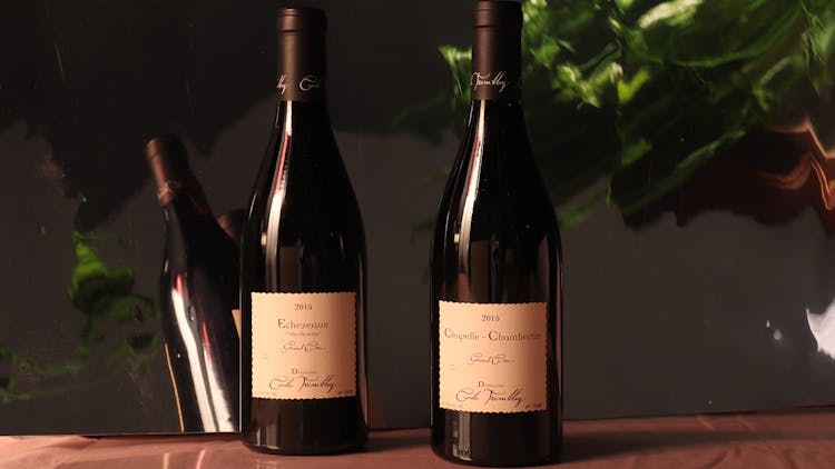 Bottles of Cecile Tremblay's that were sold at iDealwine auctions in June 2024