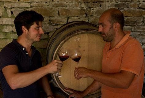 Photo of partner producer AMI (Willy Roulendes et Paul Perarnau)