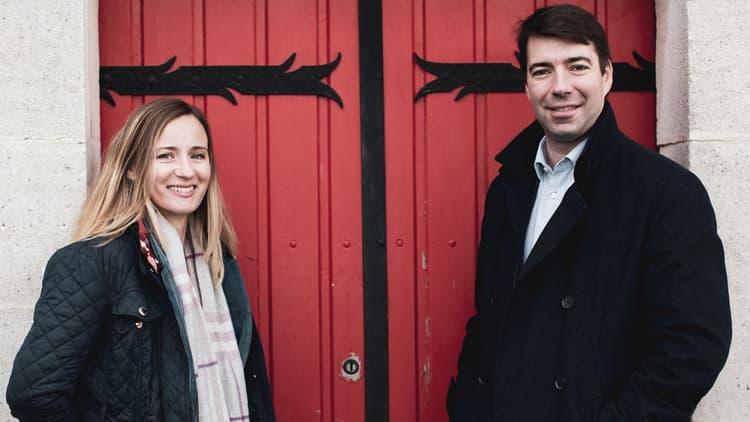 Ronan Laborde et sa femme Monique Chateau Clinet