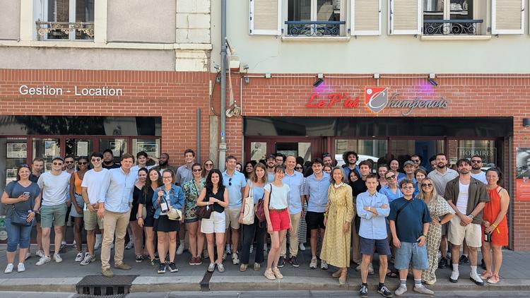 journée d'entreprise idealwine en champagne
