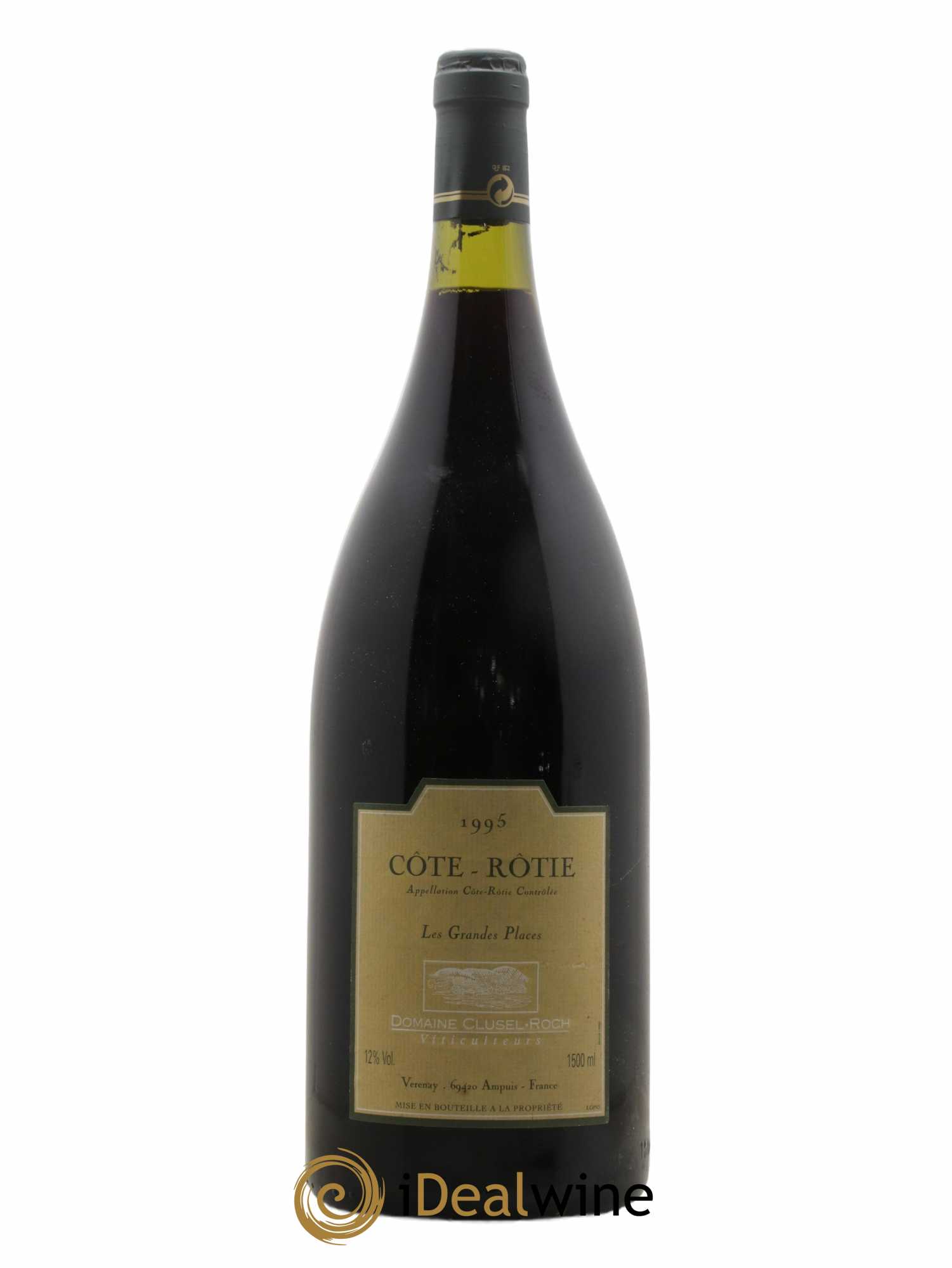 Acheter Côte-Rôtie Les Grandes Places Clusel Roch 1995 (lot: 4881)