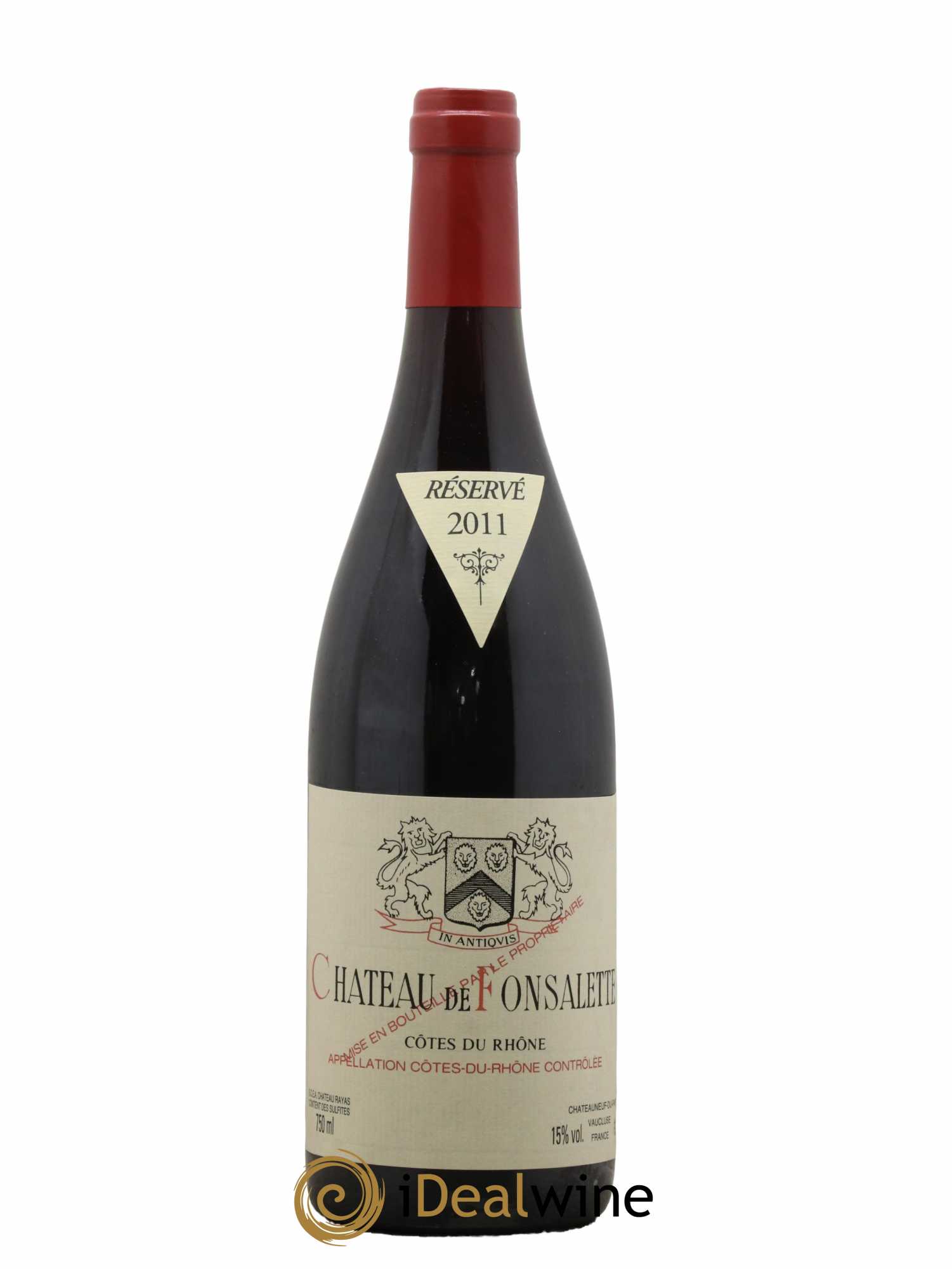 Acheter Côtes du Rhône Château de Fonsalette Emmanuel Reynaud 2011 (lot ...