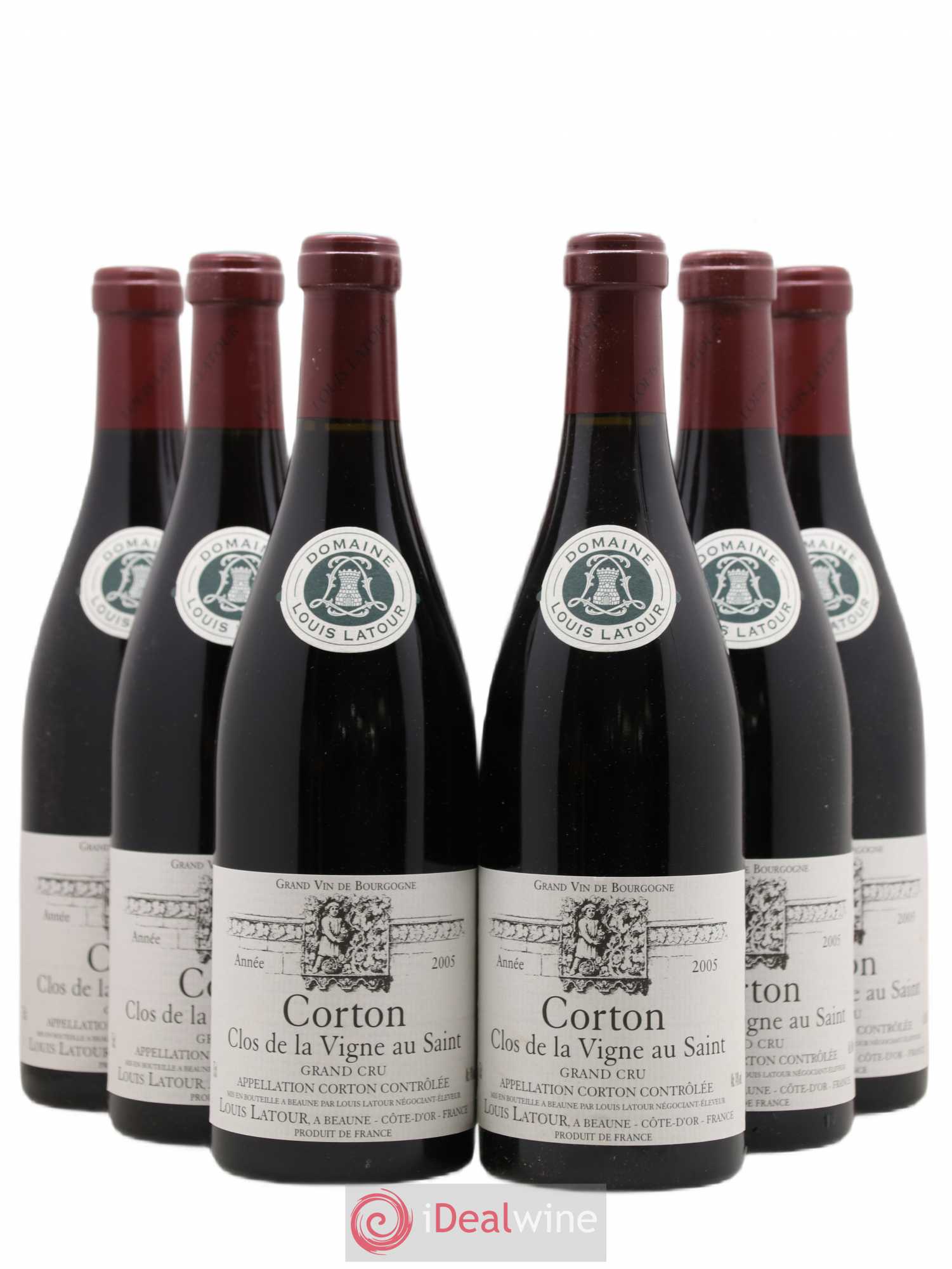 Acheter Corton Grand Cru Clos De La Vigne Au Saint Louis Latour 2005