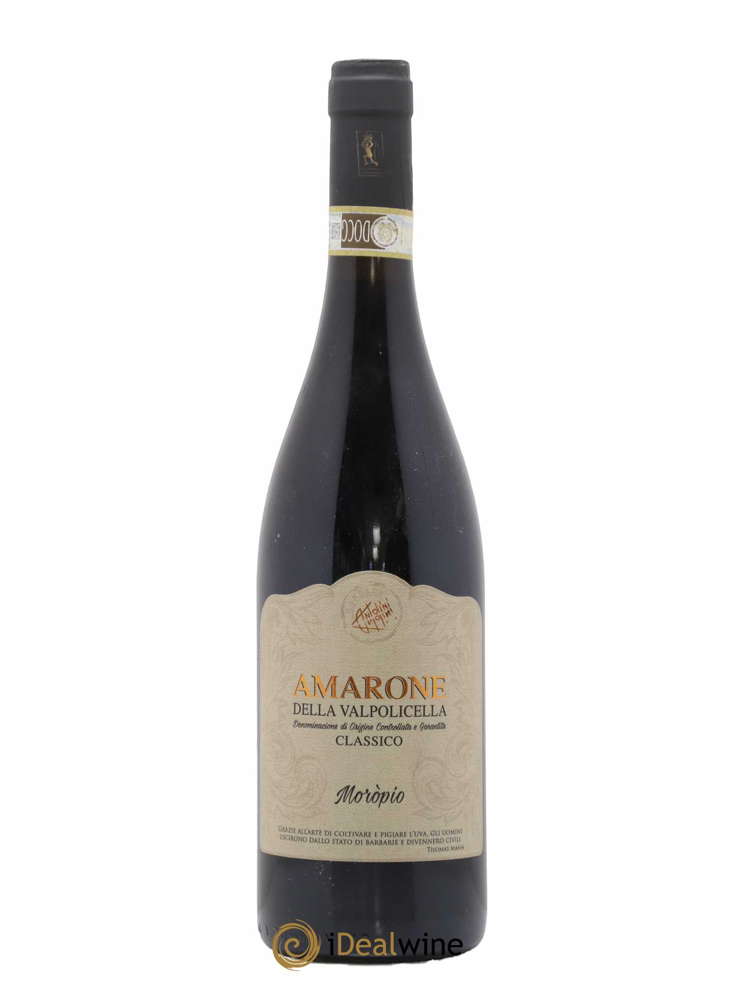 Acheter Amarone Della Valpolicella Doc Classico Moropio Antolini 2014 Lot 8177