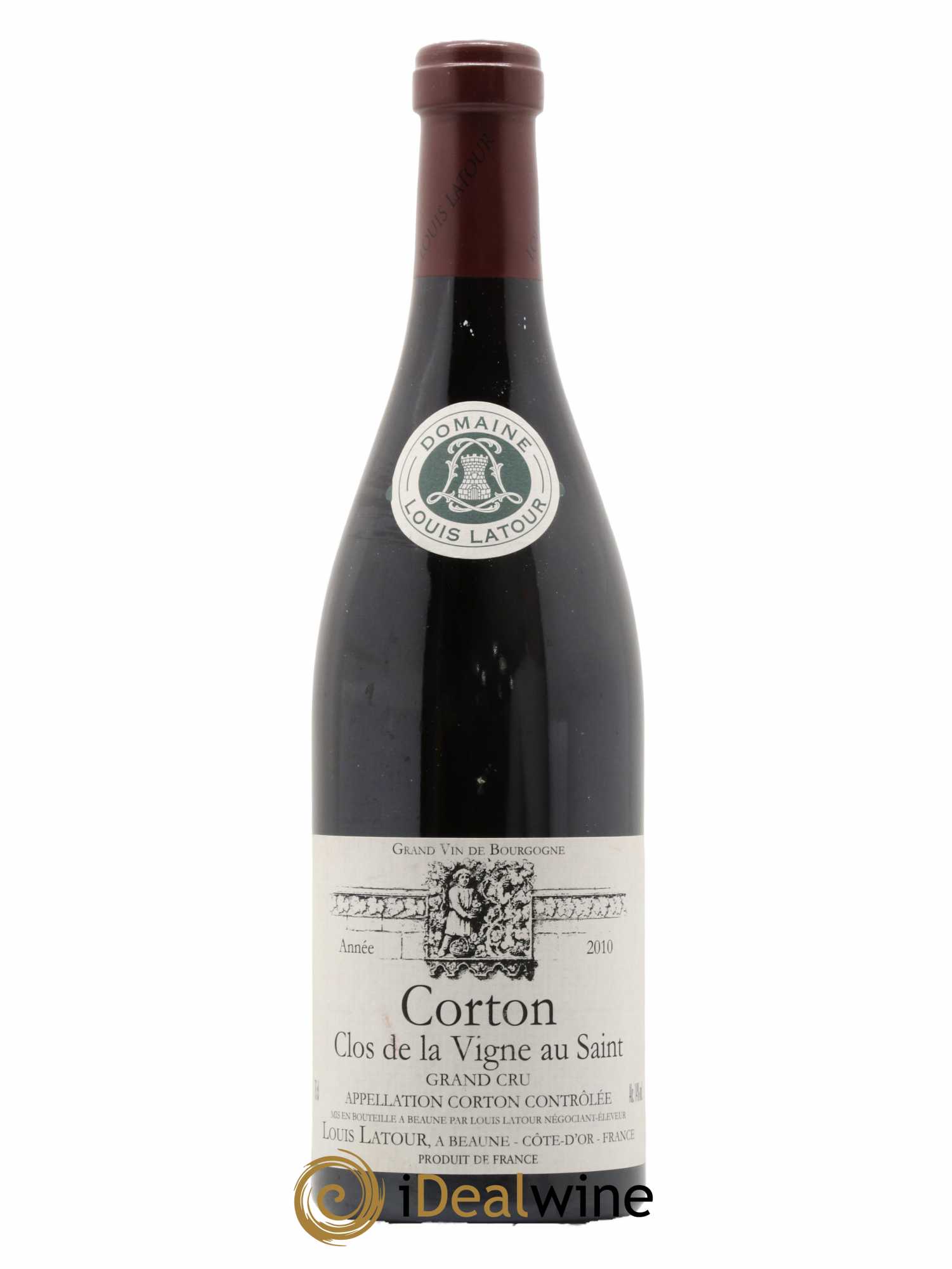 Acheter Corton Grand Cru Clos De La Vigne Au Saint Louis Latour 2010