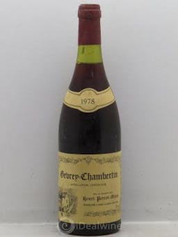 Gevrey-Chambertin Domaine Perrot Minot  1978 - Lot de 1 Bouteille